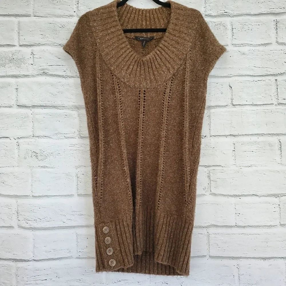 Bcbgmaxazria sleeveless sweater dress knit